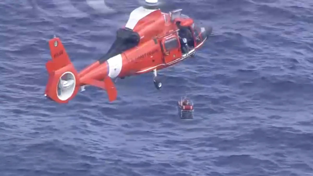 Dos personas fueron rescatadas después de que un avión se estrellara frente a la costa de las Bahamas