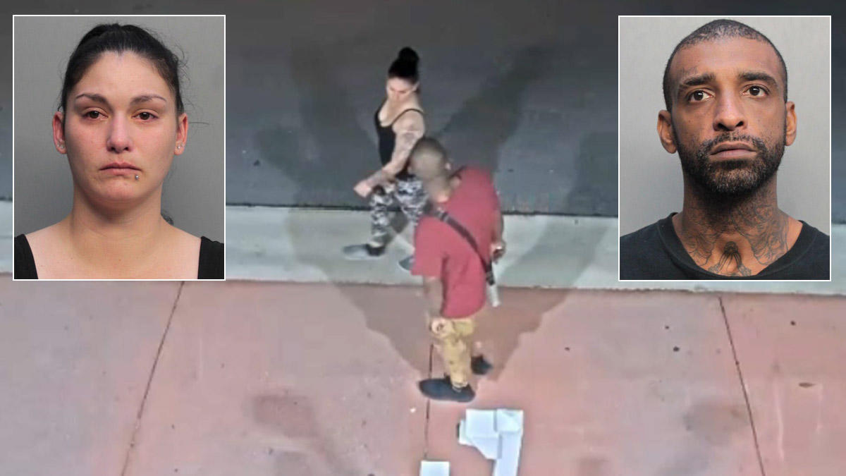 Pareja de asaltantes fue arrestada luego de robar a una turista en Miami Beach