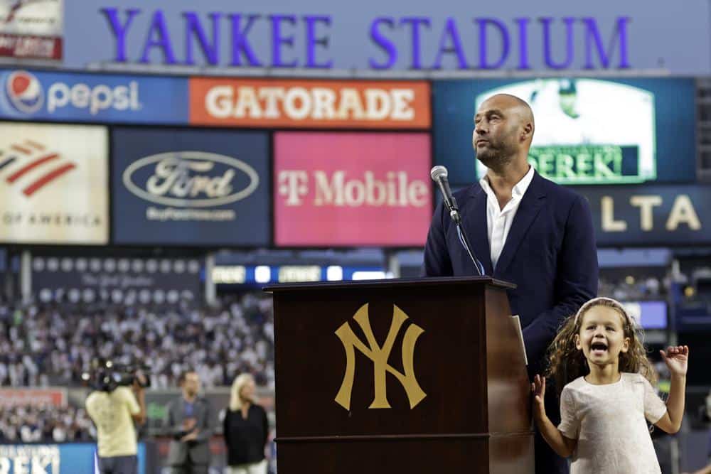 Yankees honran a excapitán Derek Jeter por inducción al Salón de la Fama