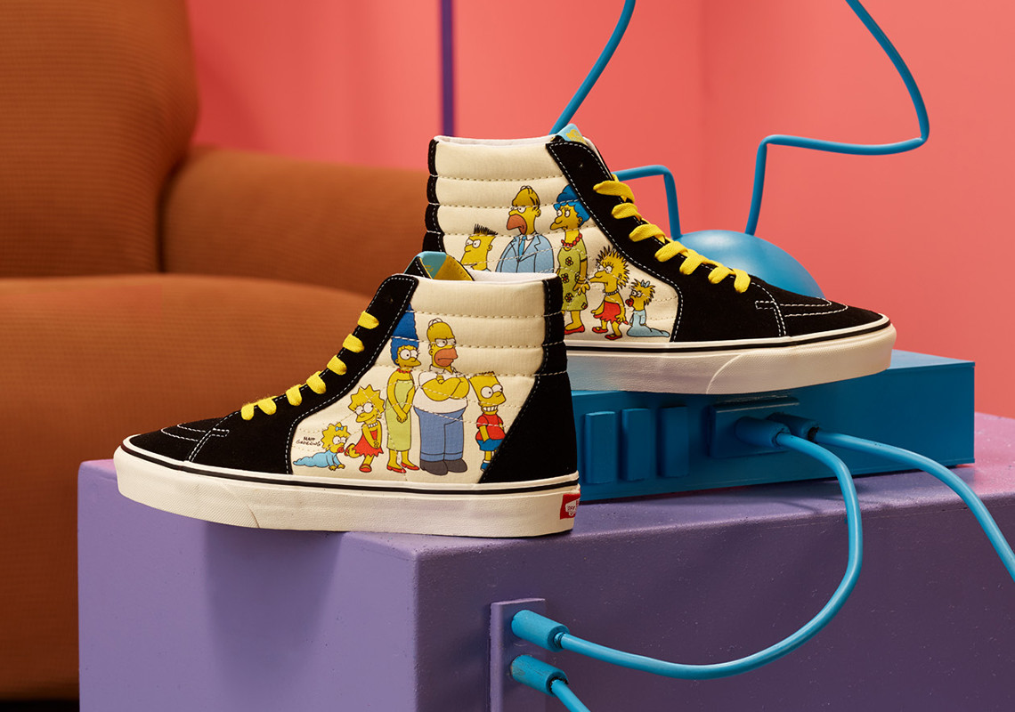 Vans y “Los Simpsons” se unen para crear una nueva y divertida colección de zapatos y ropa (FOTOS)