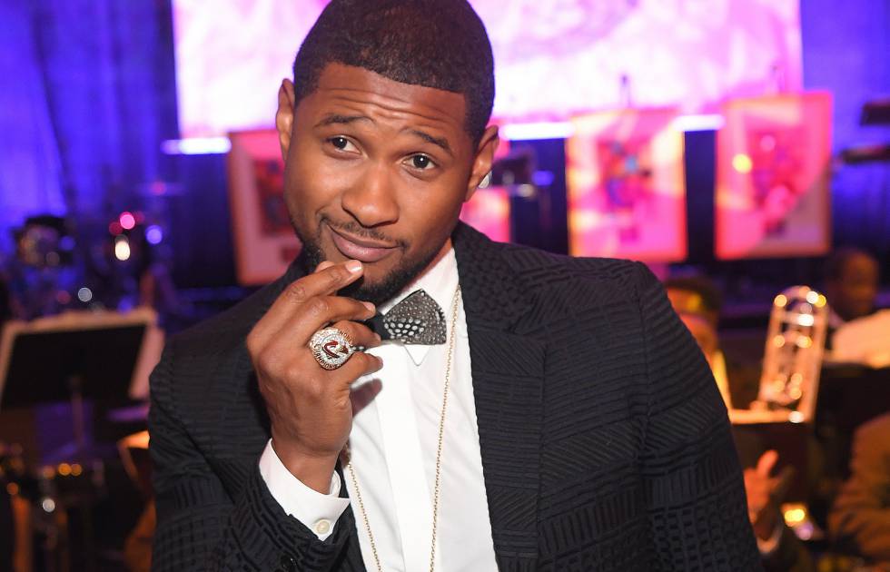 ¿Dinero falso?: Usher en medio de la polémica por supuesto malentendido en club de striptease