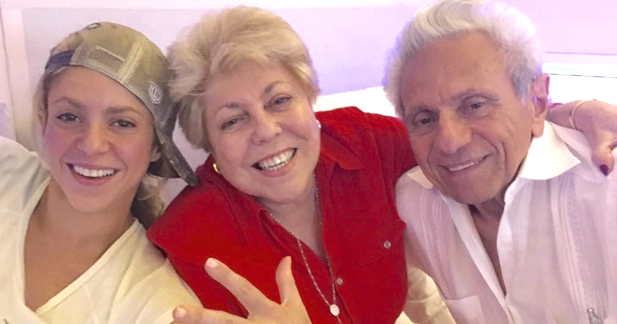 Madre de Shakira revela el estado de salud del padre de la cantante