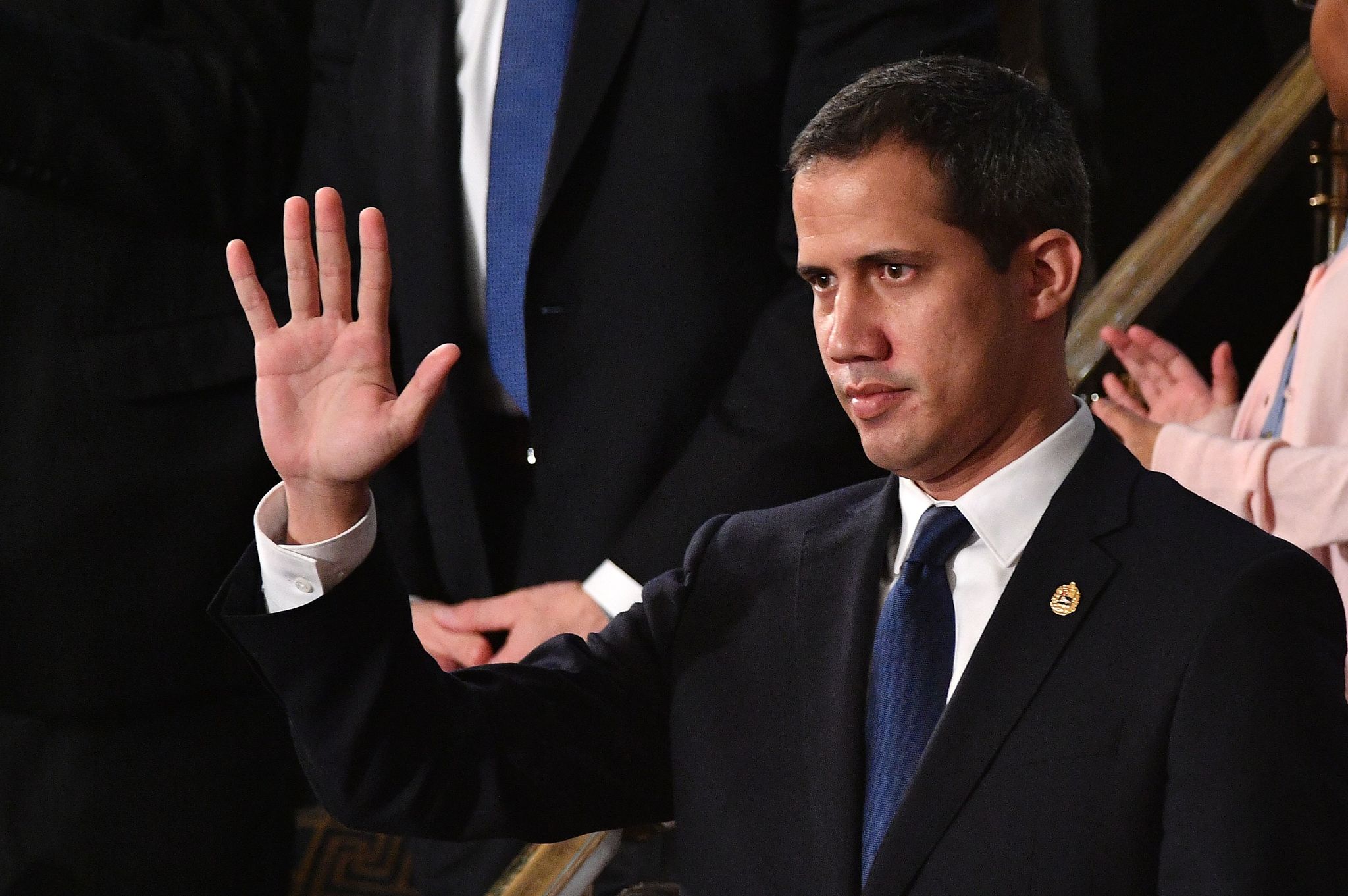 De una reunión a otra,  Juan Guaidó se apodera de la agenda en Washington