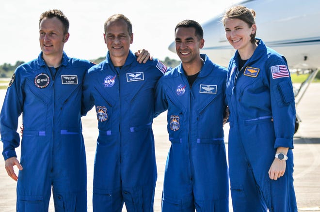 Llegaron a Florida astronautas de la misión SpaceX Crew-3