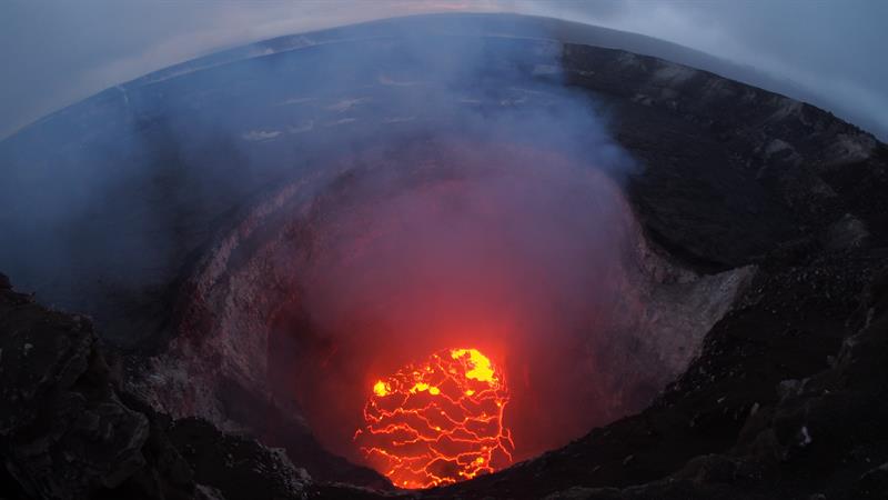 Volcán Kilauea de Hawái registró una erupción explosiva