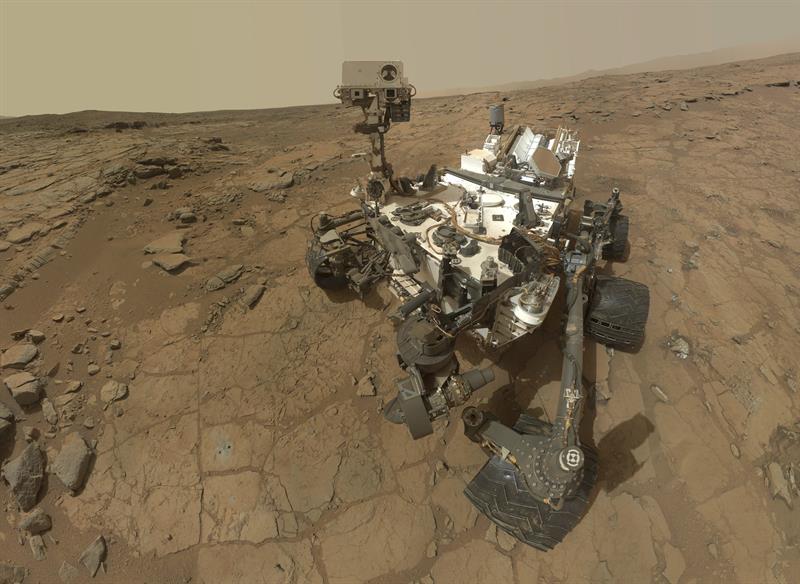 NASA halla moléculas orgánicas de 3.000 millones de años en rocas de Marte