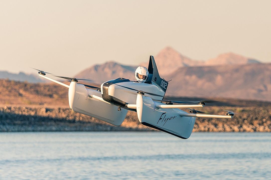 ‘Flyer’, el vehículo volador eléctrico en el que Larry Page invirtió 100 millones (+video)