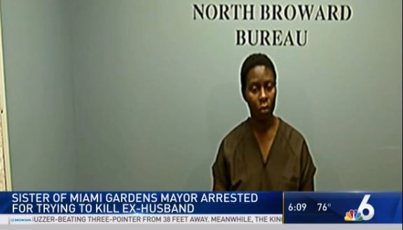 Hermana del alcalde de Miami Gardens acusada de intento de asesinato