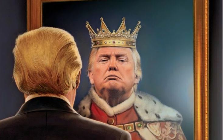 Para la revista Time: Trump se cree un Rey