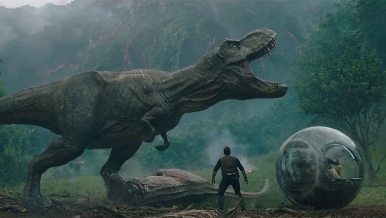 Jurassic World: Fallen Kingdom se apoderó este fin de semana de la taquilla