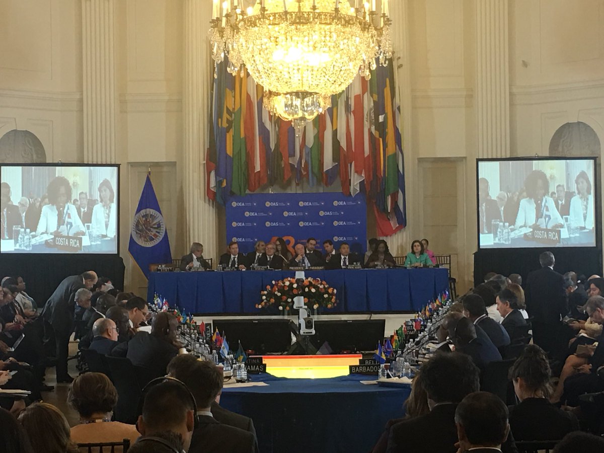 Comité de la OEA aprobó que Asamblea General debata resolución sobre Venezuela