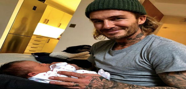 David Beckham visita un hospital de niños con cáncer en  Miami