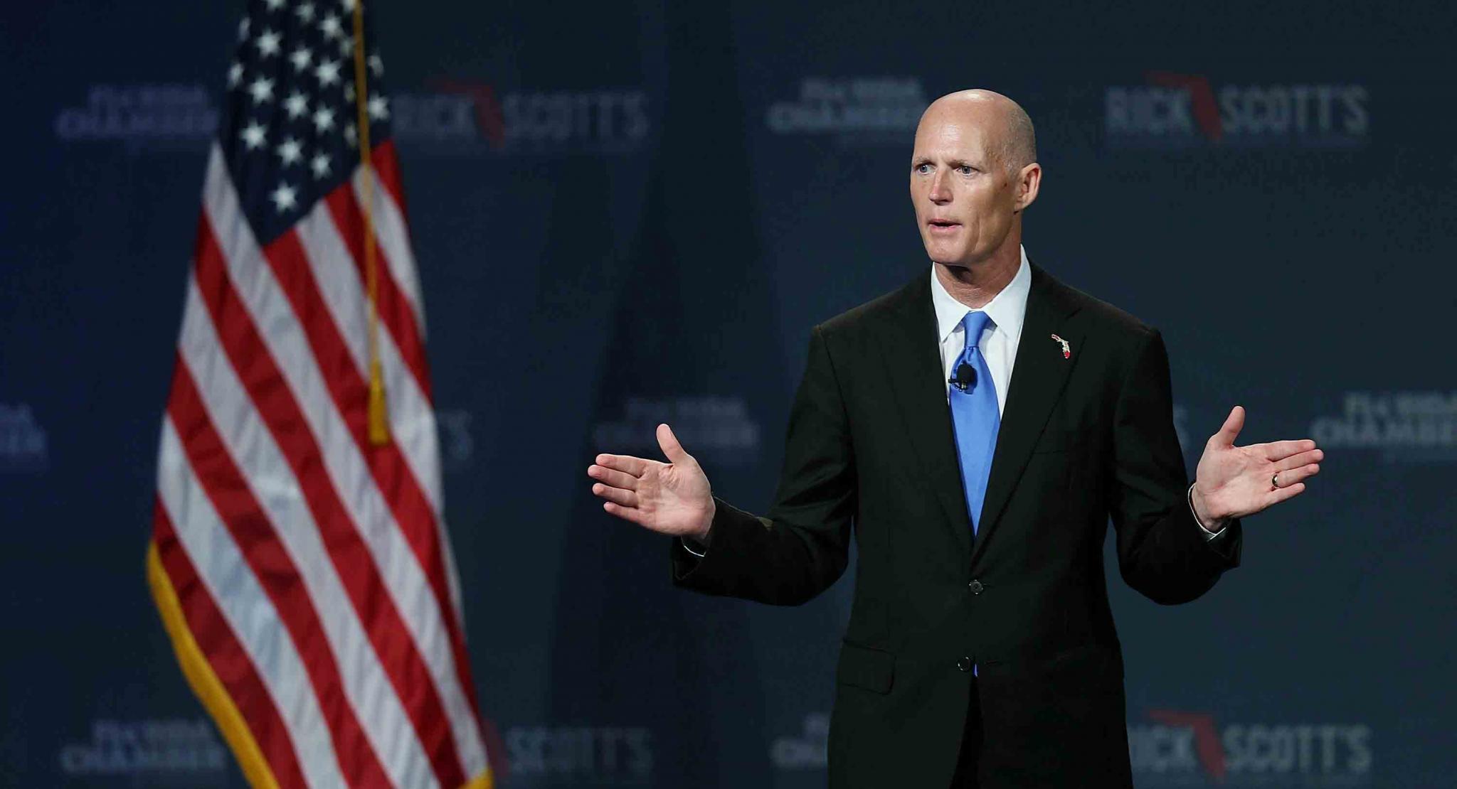 Gobernador de Florida pidió posponer el debate del 16 de octubre tras el paso del huracán Michael