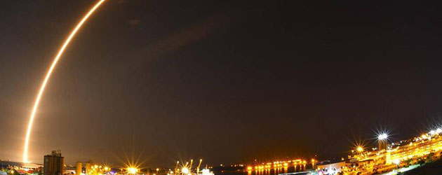 SpaceX lanza cohete Falcon con un satélite comercial de comunicaciones
