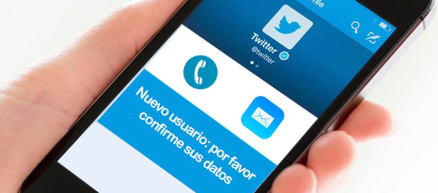 Twitter pedirá confirmación por teléfono o mail al crear nuevas cuentas