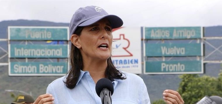 Nikki Haley: “El mundo debe darse cuenta, hay un dictador en Venezuela”