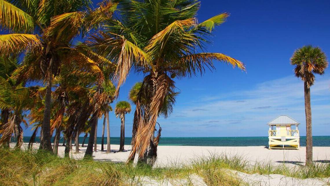 Departamento de Salud de Florida pide no bañarse en playa Crandon North Beach