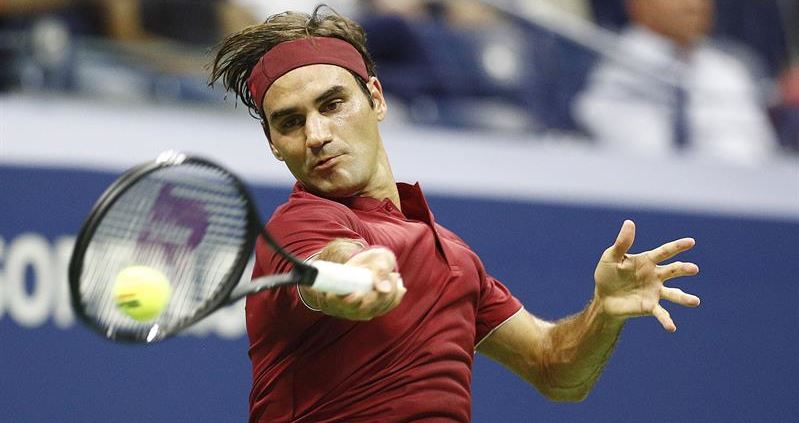 Roger Federer se estrenó a lo grande en el US Open