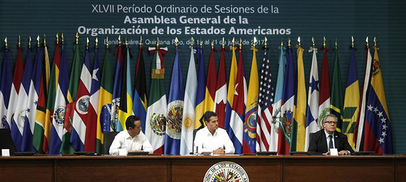 OEA crea “grupo de trabajo” para Nicaragua con participación de doce países