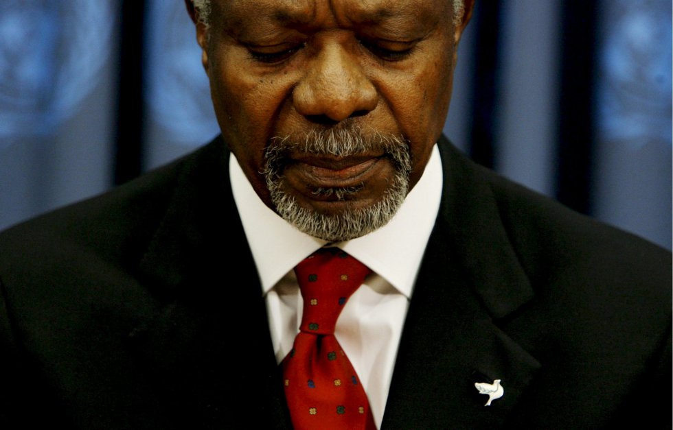 Falleció Kofi Annan, un luchador por la paz