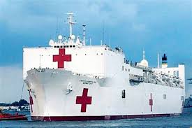 Envían buque hospital para asistir a venezolanos en Colombia