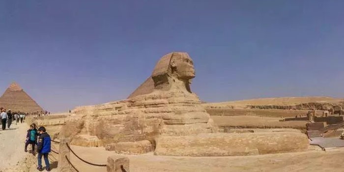 Descubren una nueva esfinge en Luxor