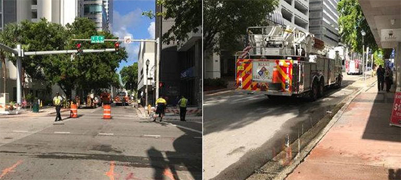 Reabren calles del centro de Miami tras alarma de explosivo