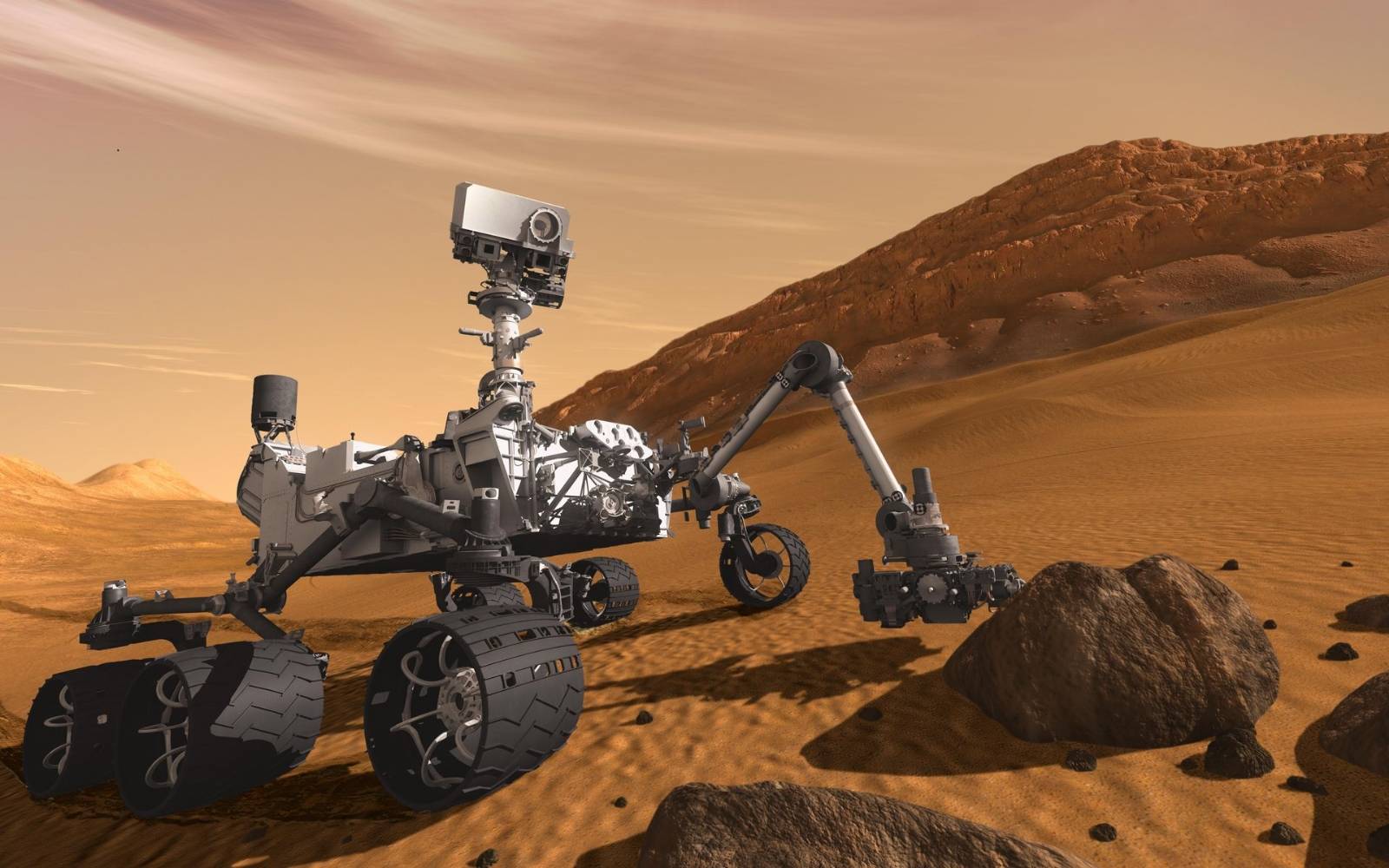 Vea las imágenes en 360° de Marte que difundió la NASA