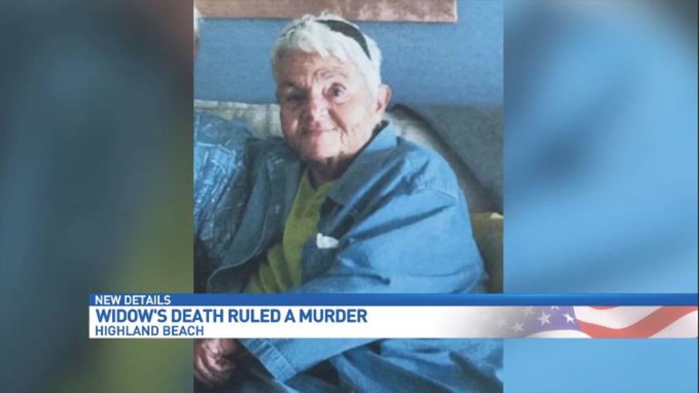 Asesinato de anciana en Highland Beach Widow está a punto de resolverse