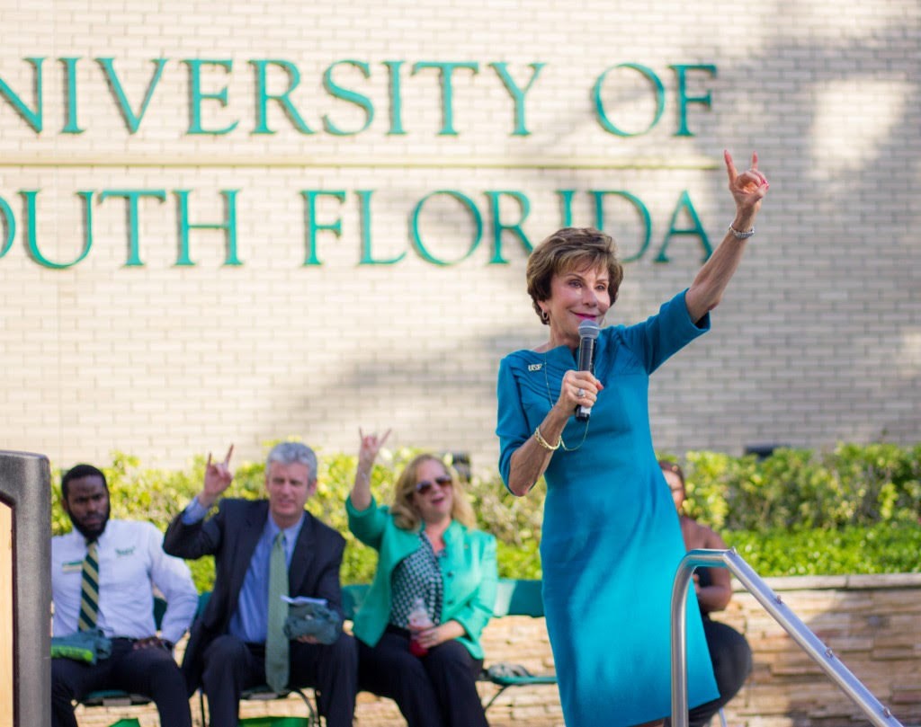 Termina una era: Judy Genshaft se retira de la Universidad del Sur de Florida
