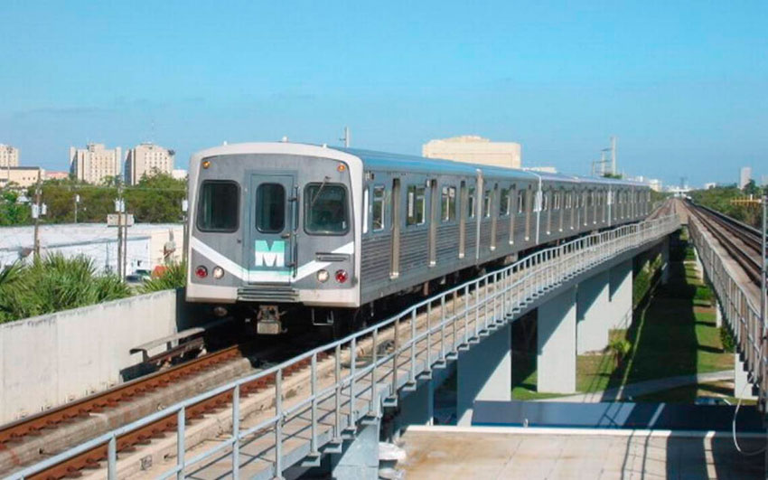 Cierran estación de Metrorail NW Miami-Dade por intruso en la vía