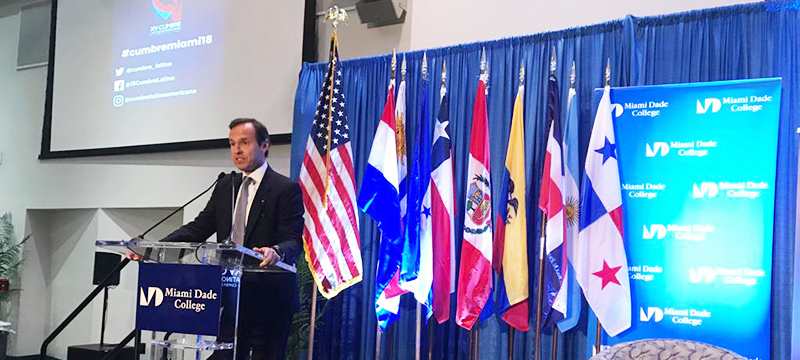 Jorge Tuto Quiroga: hay que evitar que haya cuatro Cubas en Las Américas