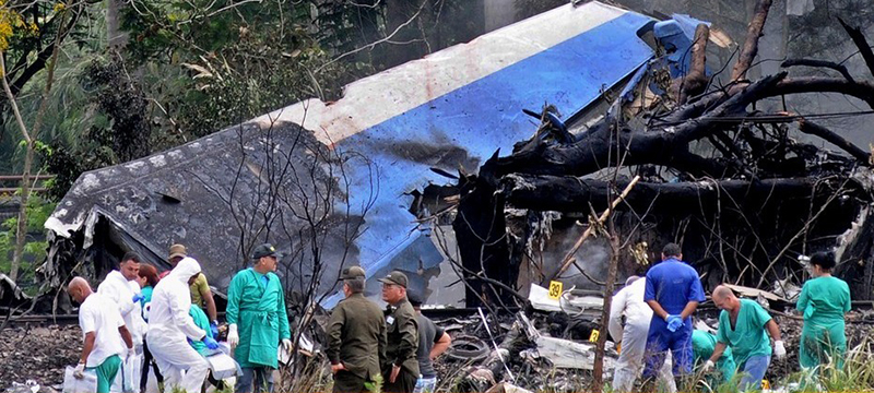 Pilotos mexicanos responsables de la caída del avión en la Habana en el 2018