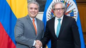 Presidente colombiano pide a la OEA liderar respuesta a crisis generada por éxodo de venezolanos