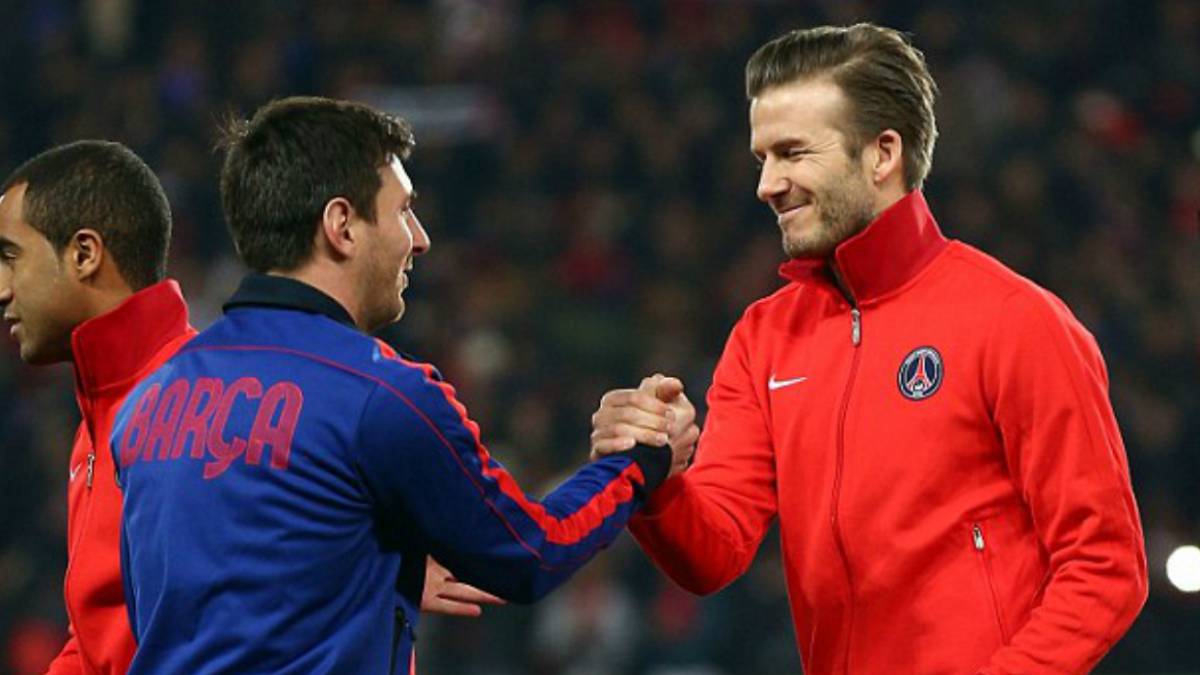 Beckham sueña con tener a Messi en el Inter Miami
