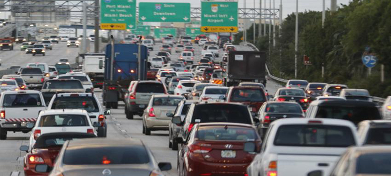 El ranking de las ciudades con los peores conductores de Florida no lo lidera Miami