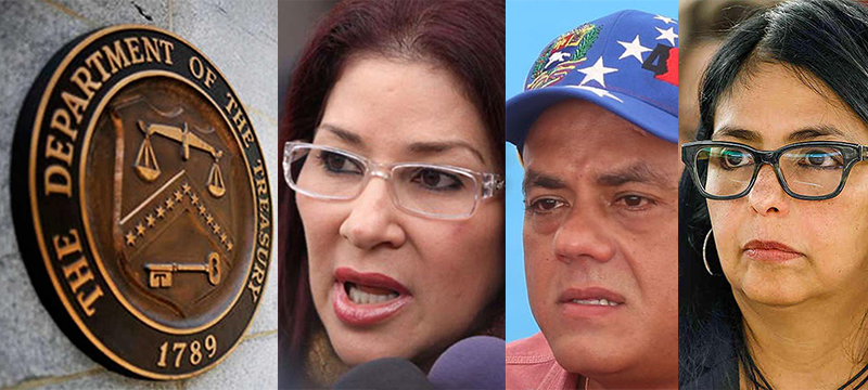 Departamento del Tesoro emite nuevas sanciones contra Cilia Flores y los hermanos Rodríguez en Venezuela