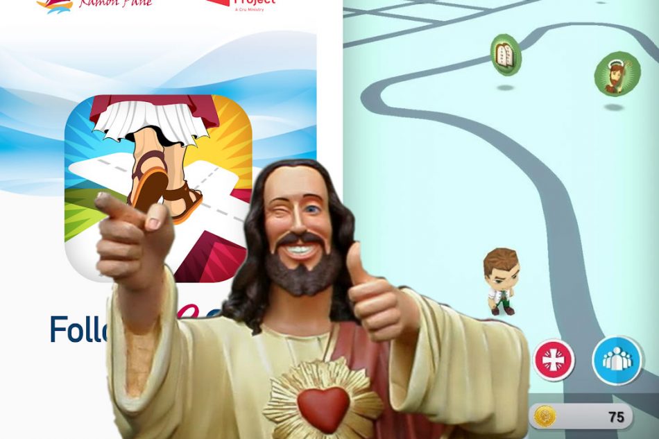 ¡Otro nivel! Esta aplicación de Pókemon Go-Like te permite capturar personajes bíblicos