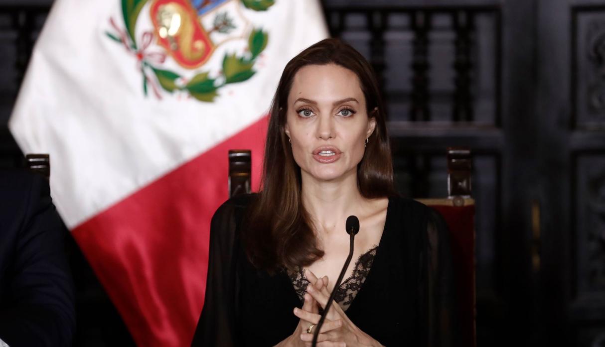 Angelina Jolie solicitó apoyo para los refugiados venezolanos
