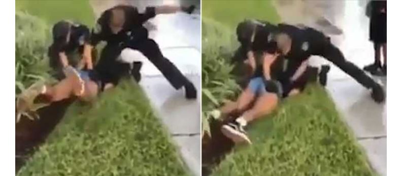 Violento arresto de una adolescente en Coral Spring (Video)
