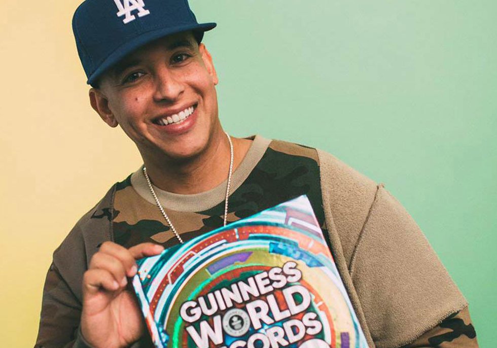 Daddy Yankee fue premiado con diez récords Guinness en Miami