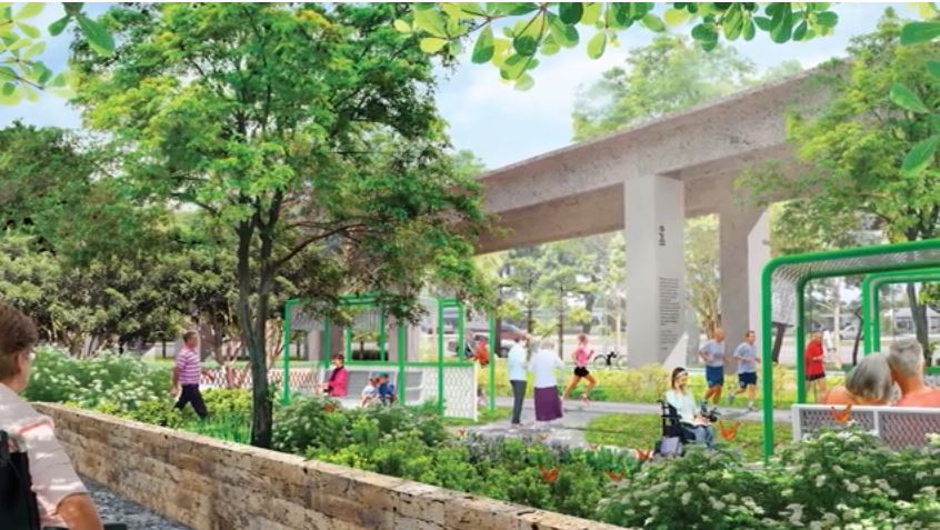 ‘The Underline’ busca crear  espacio verde bajo las pistas de Metrorail