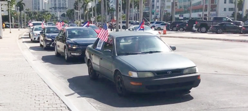 Protestas en Miami por fomento de turismo hacia Cuba