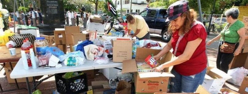 Este lunes repartirán suministros básicos a las víctimas del huracán Michael