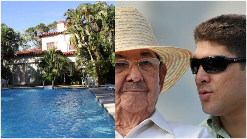 En una lujosísima mansión de 6.700 metros cuadrados vivirá nieto de Raúl Castro