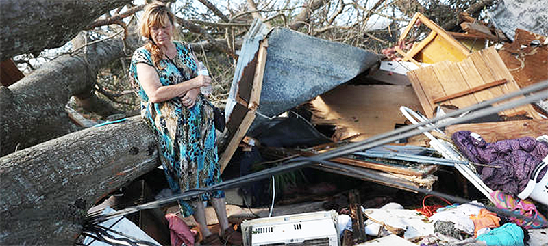 Estrés mental crece en Florida tras paso de huracán Michael
