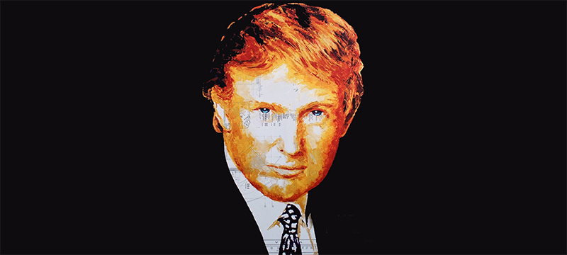 Cuestionado el presidente Trump por gastar $ 10 mil en un retrato