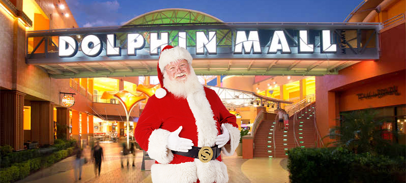 Santa Claus dedicado a los niños con discapacidad en el Dolphin Mall