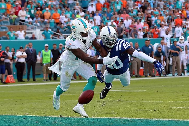 NFL modificó el horario del encuentro entre Dolphins y Colts