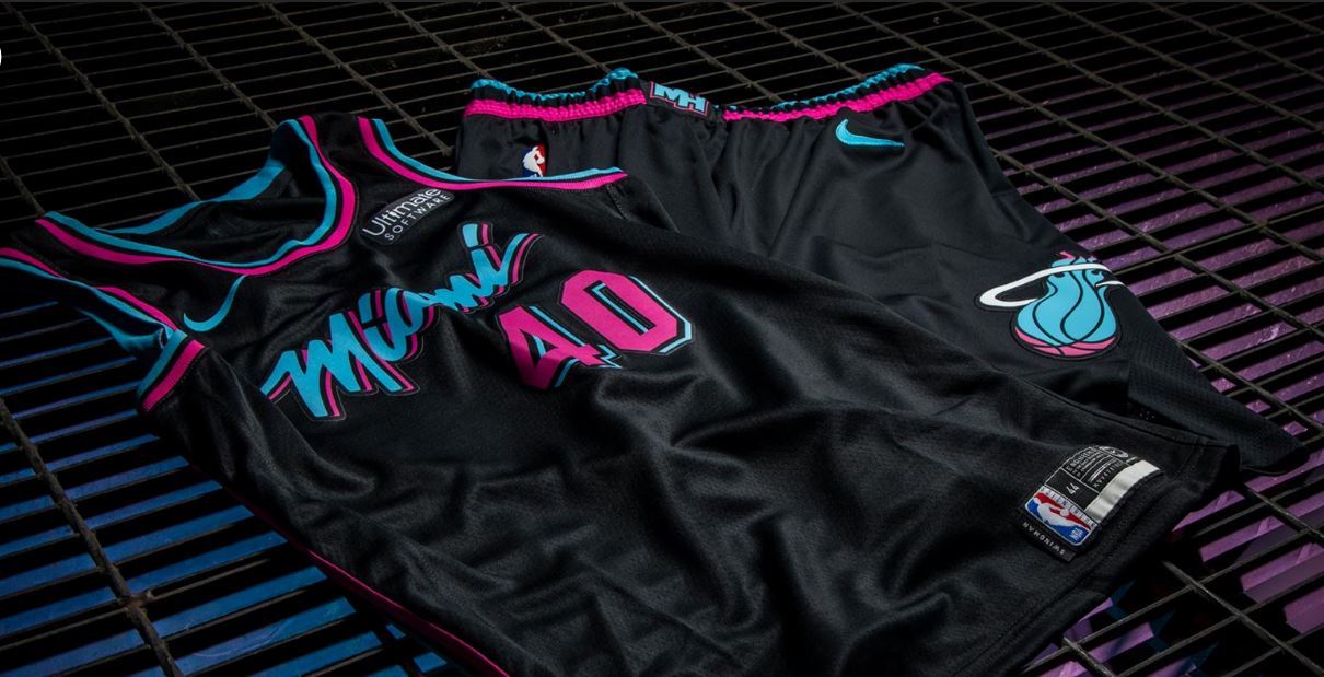 Heat presentó uniformes al estilo Miami Vice